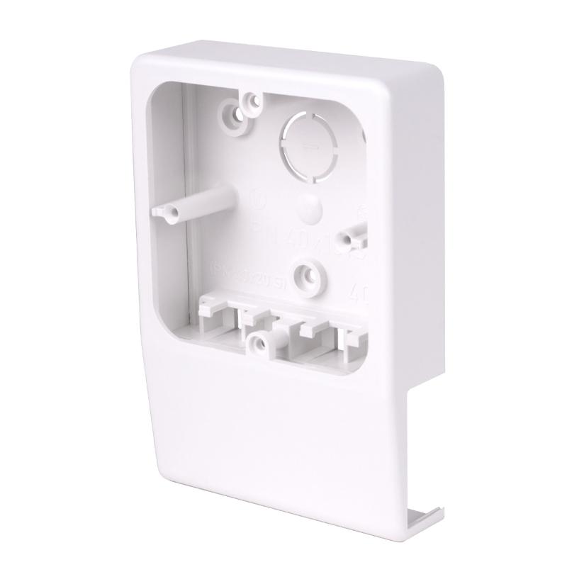 Коробка монтажная для ЭУИ для кабельных каналов PN 40X20 (HB) (Цвет Белый)